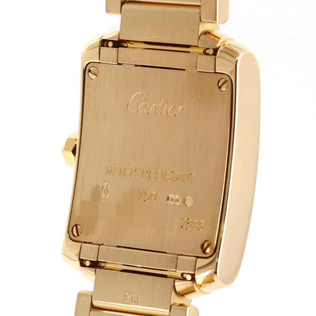 Cartier Tank Francaise SM YG D YG Quartz Watch — view 6