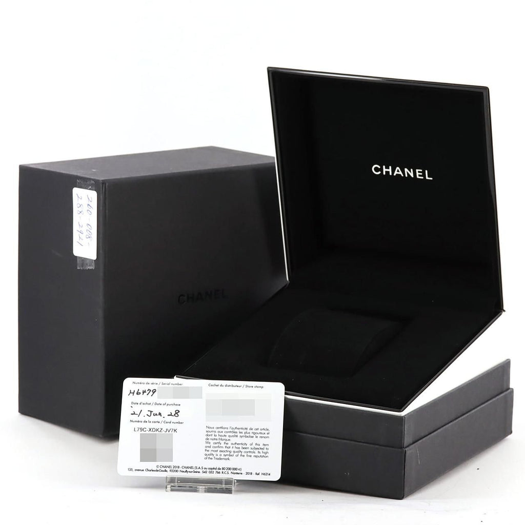 Chanel Mademoiselle Acte II 33 mm Ceramic Xwg Limited Quartz Watch — view 8