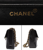 Chanel Chain Shoulder Bag Mademoiselle Classic Gold Double Single Flap Caviar — view 4