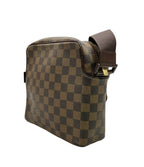 Louis Vuitton Shoulder Bag Crossbody Leather Olaf PM Damier — view 3