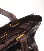 Louis Vuitton Tote Sac Plat Cuir Soana — view 9
