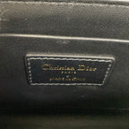 Dior Shoulder Bag 30 Montaigne Box Gray Dark Brown Black Leather — view 9