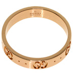 Gucci Icon Ring 18k Pink Gold