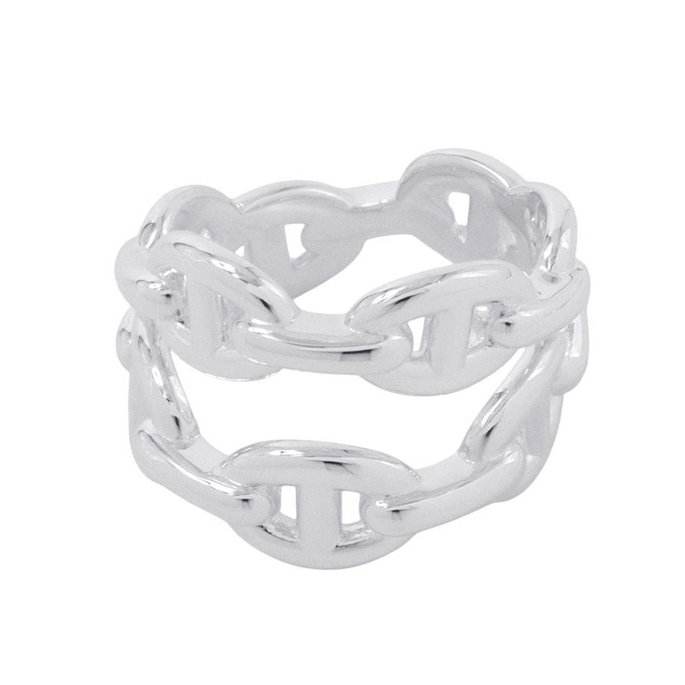 Hermes Ring Chaine D'ancre Double Row