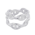Hermes Ring Chaine D'ancre Double Row
