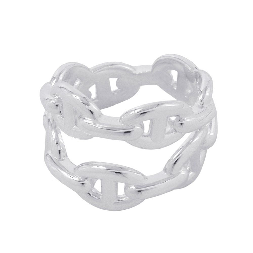 Hermes Ring Chaine D'ancre Double Row
