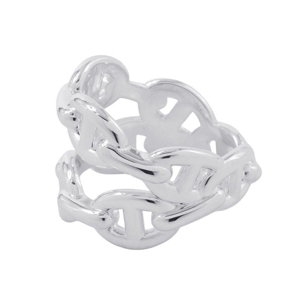 Hermes Ring Chaine D'ancre Double Row