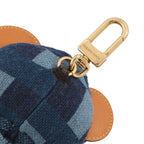 Louis Vuitton Bag Charm LV Bear Faux Fur Black — view 4