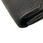 Louis Vuitton Trifold Wallet Monogram Empreinte Portefeuille Zoe Noir Leather — view 7