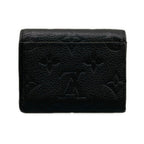 Louis Vuitton Trifold Wallet Monogram Empreinte Portefeuille Zoe Noir Leather — view 2