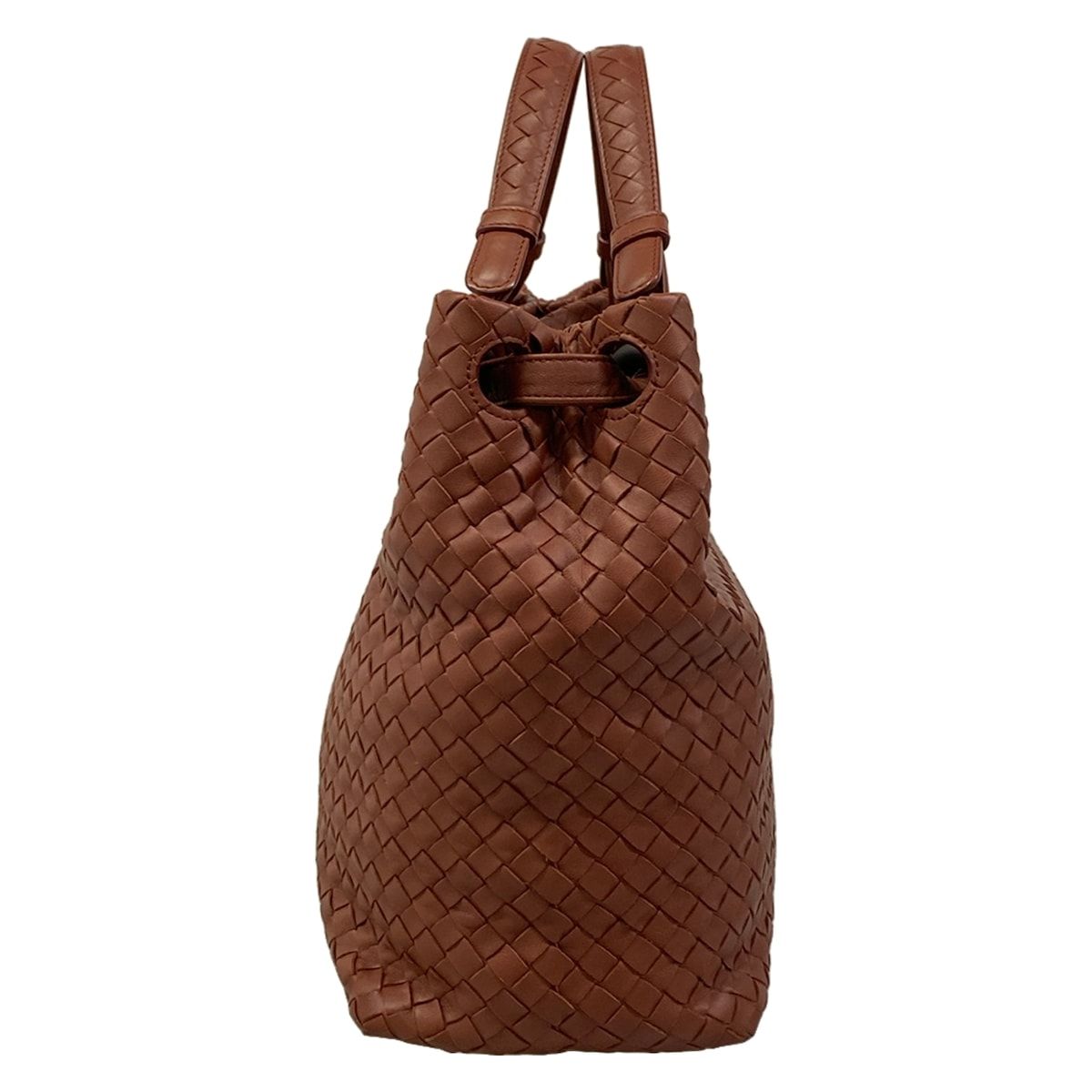 Bottega Veneta Tote Garda Dark Brown Leather — view 2