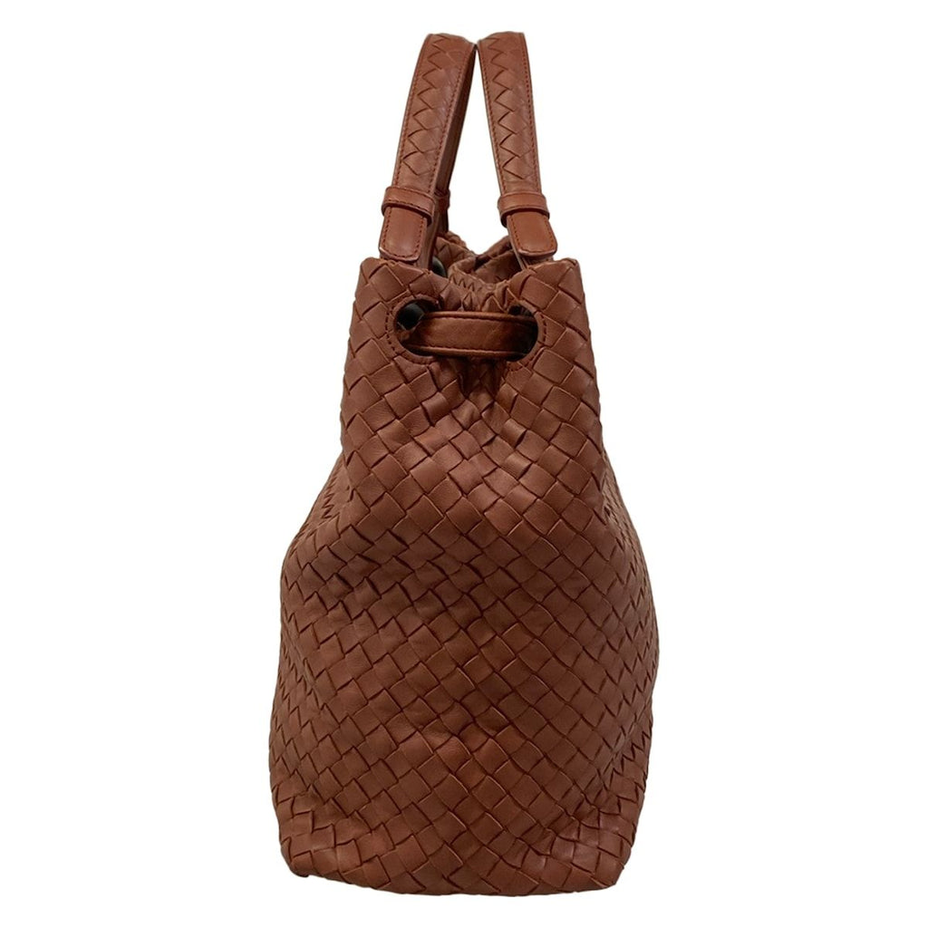 Bottega Veneta Tote Garda Dark Brown Leather — view 4
