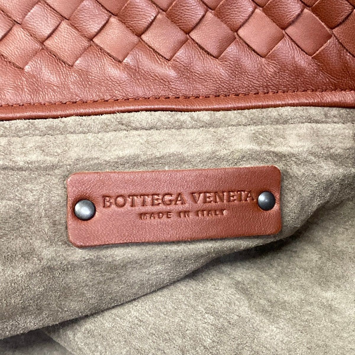 Bottega Veneta Tote Garda Dark Brown Leather — view 8