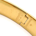 Hermes Bangle Click Gold Gray Bracelet — view 4