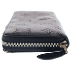 Louis Vuitton Monogram Mahina Zippy Wallet Black — view 3