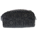 Louis Vuitton LV Snow Dopp Kit Embroidery Nylon Pouch Second Handbag Black