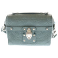 Louis Vuitton Soul Trunk Monogram Taurillon Leather Shoulder Bag Light Green