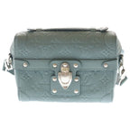 Louis Vuitton Soul Trunk Monogram Taurillon Leather Shoulder Bag Light Green