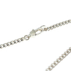 Gucci Knot Infinity Plate Necklace Silver — view 4