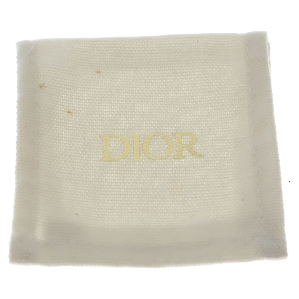 Dior Tribal Ball Rhinestone Faux Pearl Earrings Gold — view 6