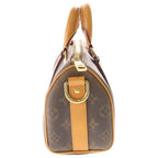 Louis Vuitton Keepall Bandouliere 25 Monogram Defile Handbag Leather Gold — view 3