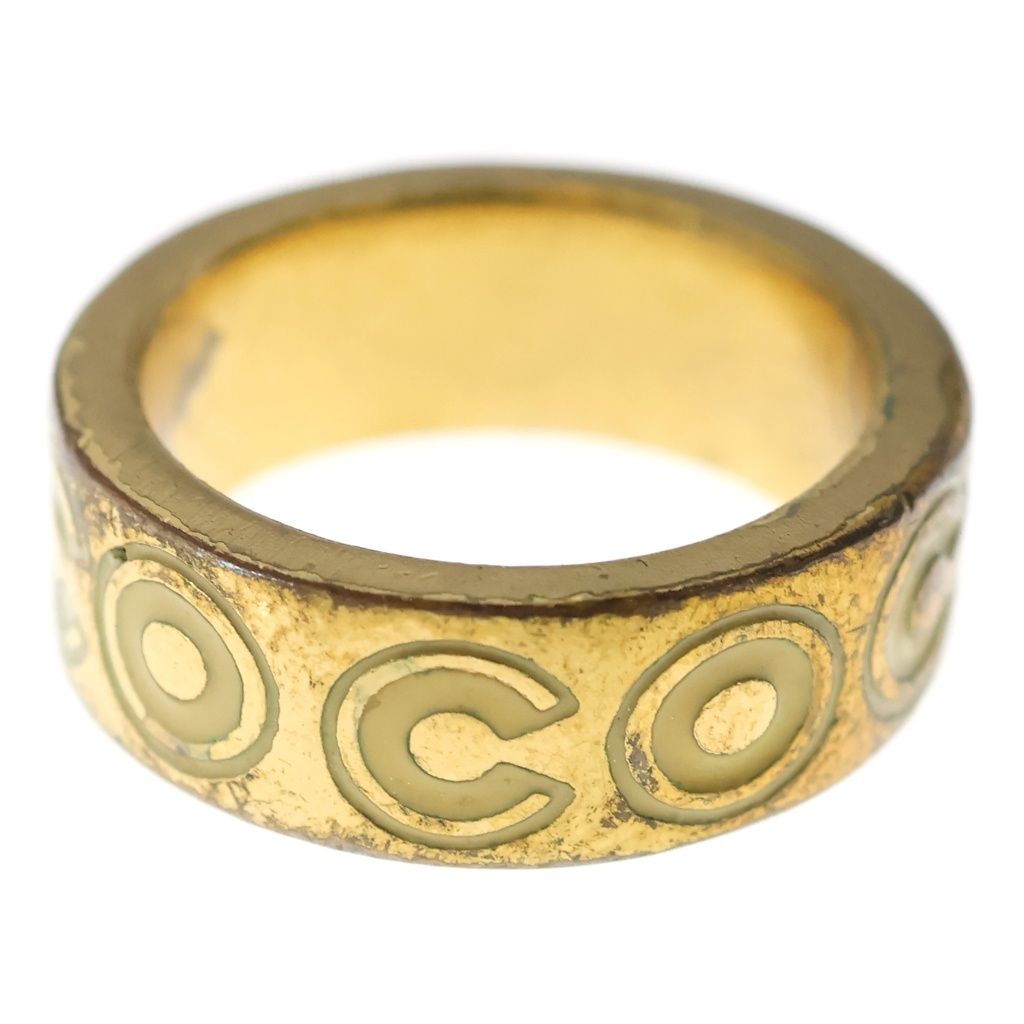 Chanel CC Logo Ring Gold