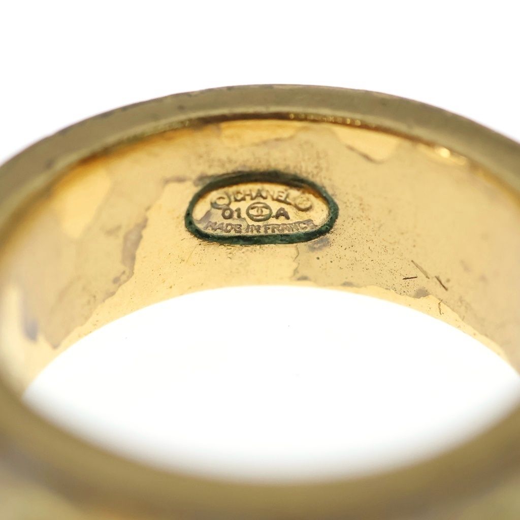 Chanel CC Logo Ring Gold