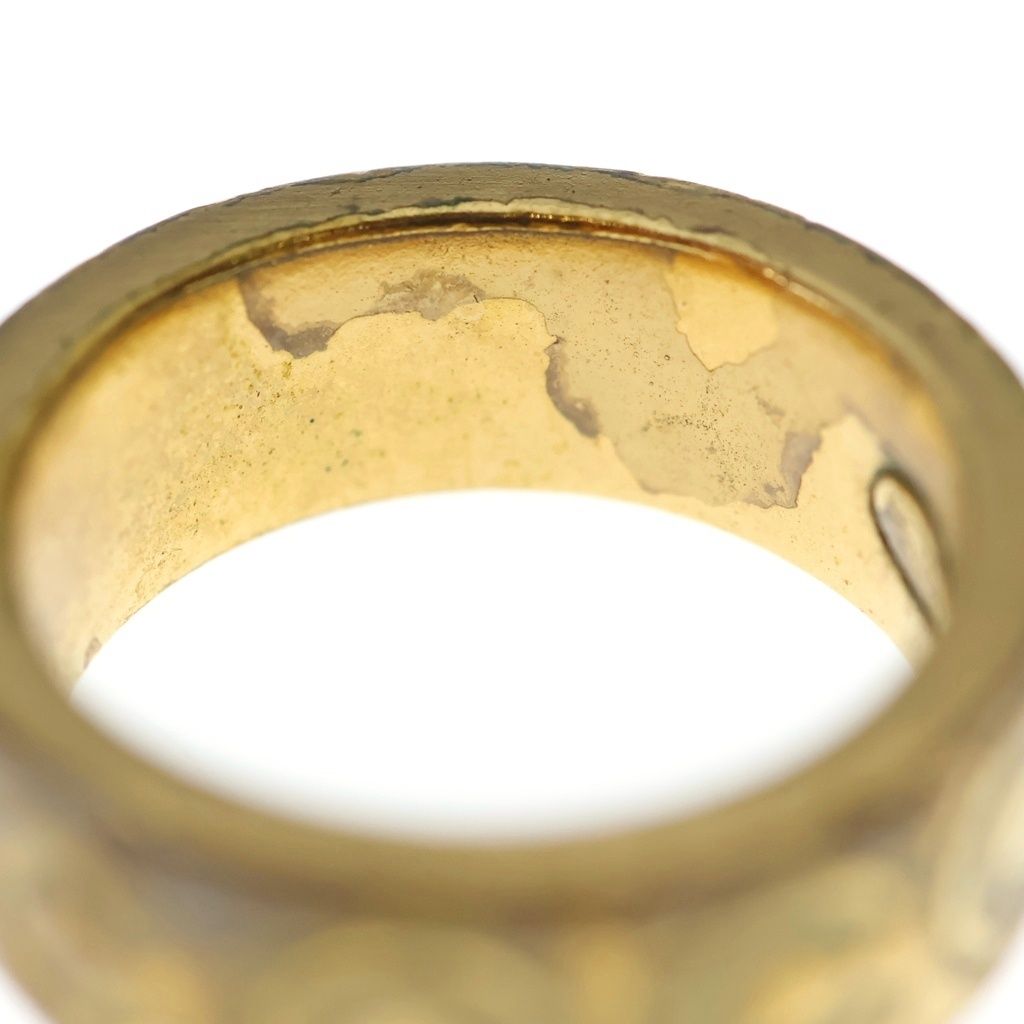 Chanel CC Logo Ring Gold