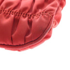 Prada Shoulder Bag Crossbody Red Nylon Leather Gold — view 6