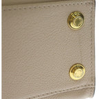 Louis Vuitton on My Side PM Monogram Leather 2-Way Bag Gold Beige Brown — view 6