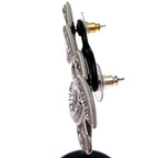 Chanel Earrings Silver — view 3