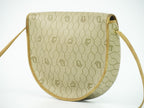 Dior Honeycomb Pattern Shoulder Bag Pochette Beige — view 2