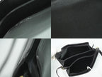 Dior Leather Shoulder Bag Pochette Black — view 8