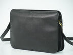 Dior Leather Shoulder Bag Pochette Black — view 2