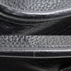 Prada Vitello Daino Shoulder Bag Black — view 7