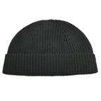 Celine Triomphe Knit Cap Black Hat — view 2