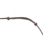 Hermes Necklace Minimal City Pendant Leather Buffalo Horn — view 4