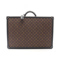 Louis Vuitton Suitcase Alzer 60 Monogram Macassar Canvas Leather Travel Bag