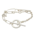 Hermes Bracelet Chaine D'ancre Punk 15 cm 925 Sterling Silver