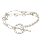 Hermes Bracelet Chaine D'ancre Punk 15 cm 925 Sterling Silver