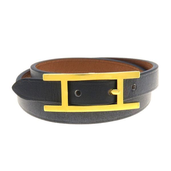 Hermes Behapi Double Tour Bracelet