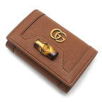 Gucci Diana Bamboo 6 Key Case Brown Key Holder