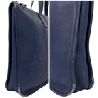 Loewe Business Bag Navy Dark Blue Anagram Document Bag Leather — view 4