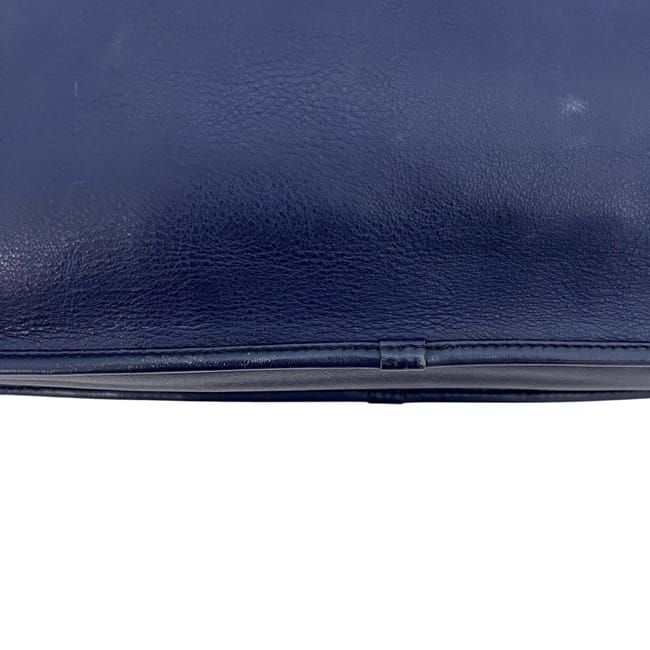 Loewe Business Bag Navy Dark Blue Anagram Document Bag Leather — view 9