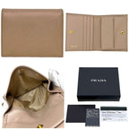 Prada Bifold Wallet Beige Cipria — view 2