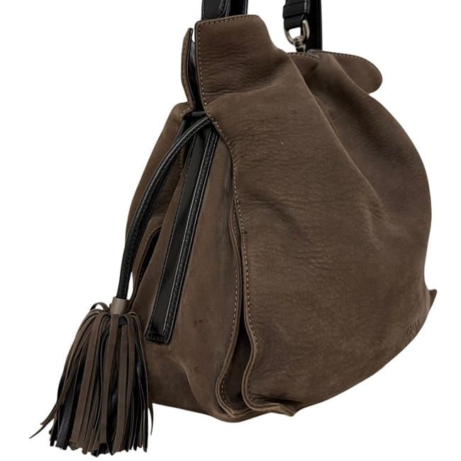 Loewe 2-Way Bag Flamenco 30 Brown — view 5
