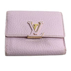Louis Vuitton Portefeuille Capucines XS Trifold Wallet Pink