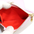 Louis Vuitton Portefeuille Capucines XS Trifold Wallet Pink — view 5