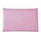 Hermes Card Case Business Holder Pink Garvi Dio — view 2