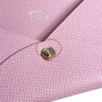 Hermes Card Case Business Holder Pink Garvi Dio — view 8